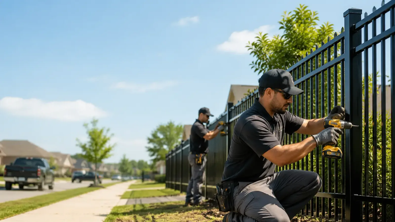 Metal Fence Installation in Valley Bend, WV